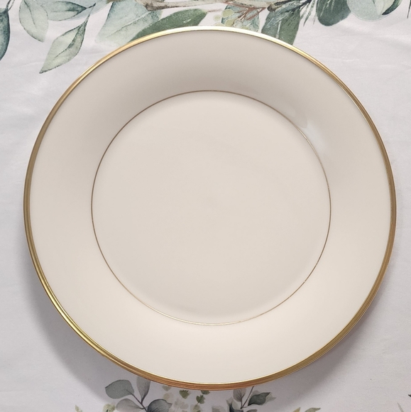 Lenox Fine China GOLD Trim Dimension Collection Eternal Dinner Plate 10.75in - Picture 4 of 5